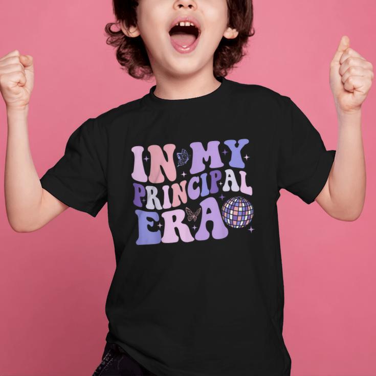 In My Principal Era Groovy School Headmaster Back To School Graphic Kid T-Shirt In My Principal Era Groovy School Headmaster Back To School Graphic Kid T-Shirt