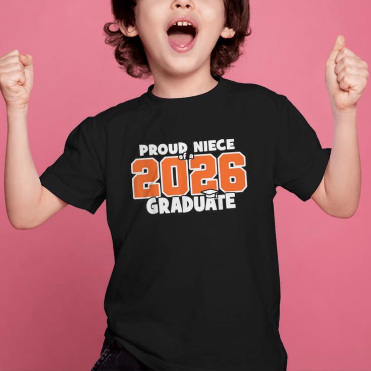 Proud Niece Of 2026 Graduate Matching Back To School O Graphic Kid T-Shirt Proud Niece Of 2026 Graduate Matching Back To School O Graphic Kid T-Shirt