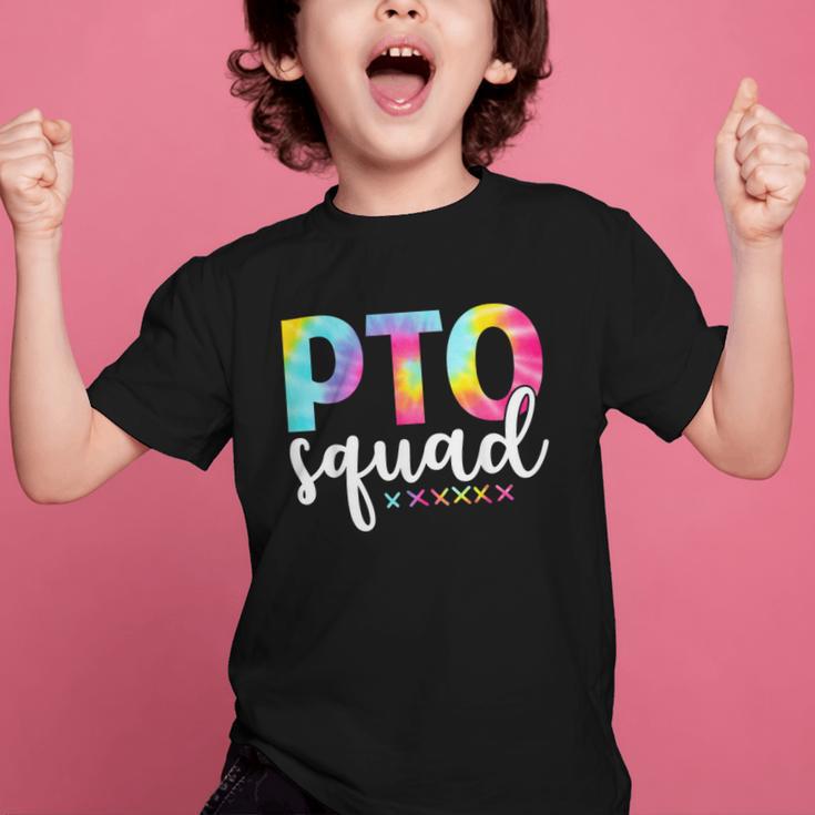Pto Squad Groovy Back To School Women Appreciation Graphic Kid T-Shirt