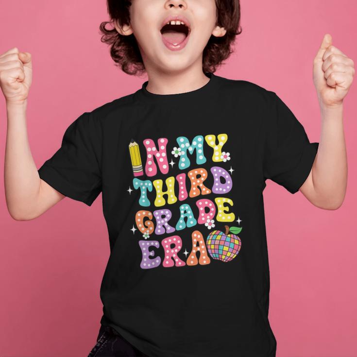 Retro Groovy In My Third Grade Era First Day Back To School Graphic Kid T-Shirt Retro Groovy In My Third Grade Era First Day Back To School Graphic Kid T-Shirt