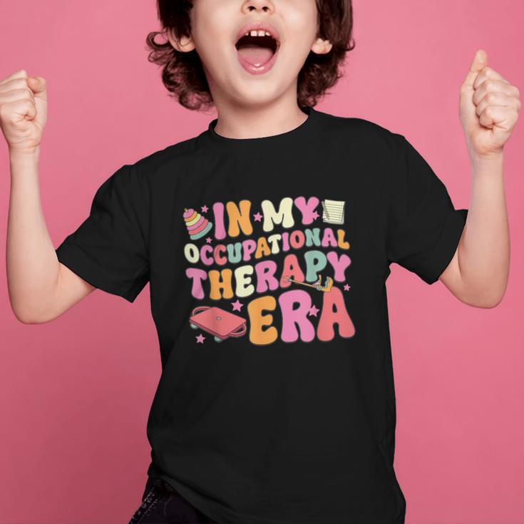 Retro In My Occupational Therapy Era OT OTA Back To School Graphic Kid T-Shirt Retro In My Occupational Therapy Era OT OTA Back To School Graphic Kid T-Shirt