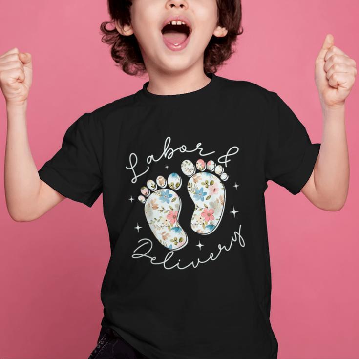 Retro Wildflowers Labor And Delivery Nurse Back To School Graphic Kid T-Shirt Retro Wildflowers Labor And Delivery Nurse Back To School Graphic Kid T-Shirt