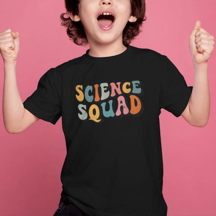 Science Squad Retro Groovy Back To School Matching Teaching Graphic Kid T-Shirt Science Squad Retro Groovy Back To School Matching Teaching Graphic Kid T-Shirt