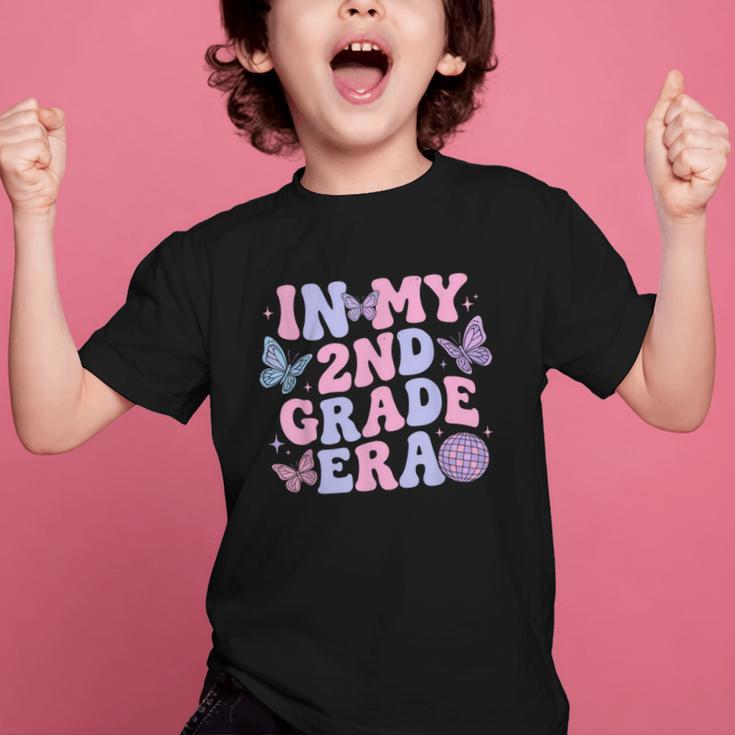 In My Second 2nd Grade Era Groovy Back To School Students Graphic Kid T-Shirt In My Second 2nd Grade Era Groovy Back To School Students Graphic Kid T-Shirt