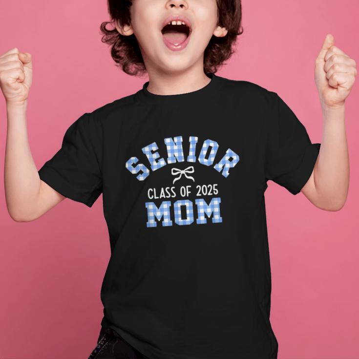 Senior 2025 Class Of 2025 Senior Mom Bow Back To School Graphic Kid T-Shirt Senior 2025 Class Of 2025 Senior Mom Bow Back To School Graphic Kid T-Shirt
