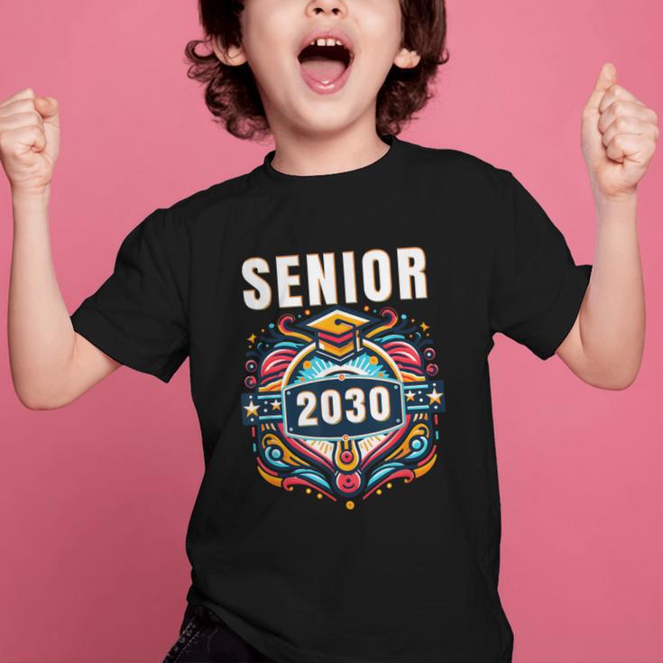 Senior 30 Class Of 2030 Back To School Graduation 2030 Graphic Kid T-Shirt Senior 30 Class Of 2030 Back To School Graduation 2030 Graphic Kid T-Shirt