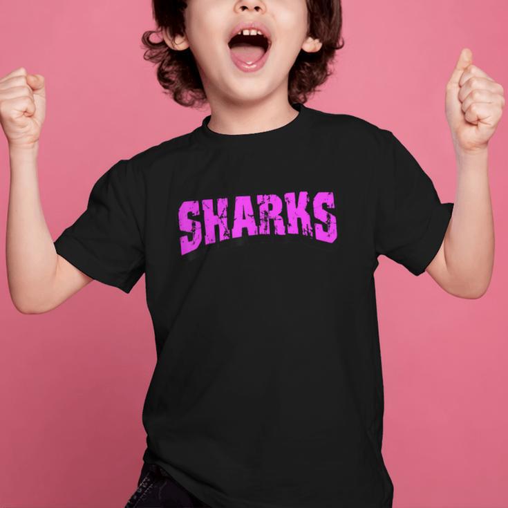 Sharks Back To School Spirit Pk Graphic Kid T-Shirt Sharks Back To School Spirit Pk Graphic Kid T-Shirt