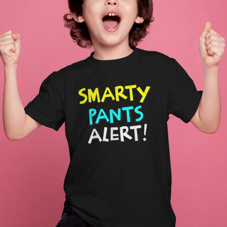 Smarty Pants Alert Nerd & Kids Back To School Graphic Kid T-Shirt Smarty Pants Alert Nerd & Kids Back To School Graphic Kid T-Shirt