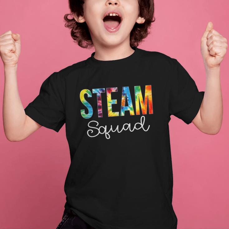 STEAM Squad For Work Tie Dye Back To School Appreciation Day Graphic Kid T-Shirt STEAM Squad For Work Tie Dye Back To School Appreciation Day Graphic Kid T-Shirt