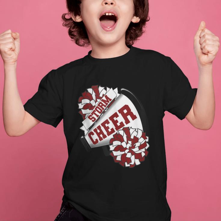 Storm Cheer Back To School Cheerleading Spirit M Graphic Kid T-Shirt
