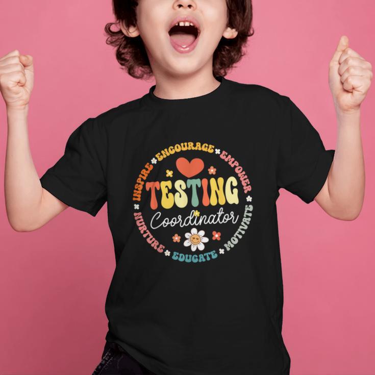 Testing Coordinator Appreciation Week Back To School Graphic Kid T-Shirt Testing Coordinator Appreciation Week Back To School Graphic Kid T-Shirt
