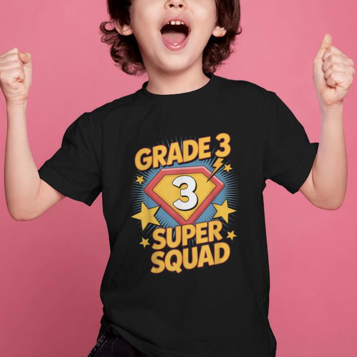 Third Grade Superhero Squad 3rd Year Kids Back To School Graphic Kid T-Shirt Third Grade Superhero Squad 3rd Year Kids Back To School Graphic Kid T-Shirt