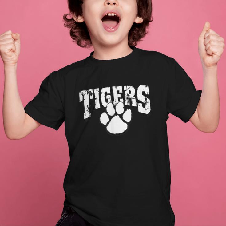 Tigers School Spirit Back To School B Graphic Kid T-Shirt Tigers School Spirit Back To School B Graphic Kid T-Shirt