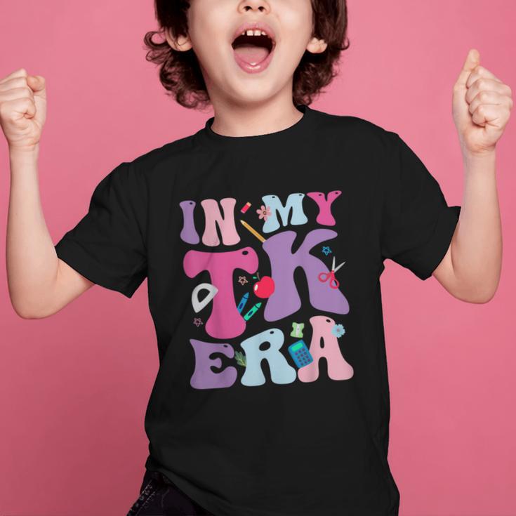 In My TK EraTransitional Kindergaten Back To School Graphic Kid T-Shirt