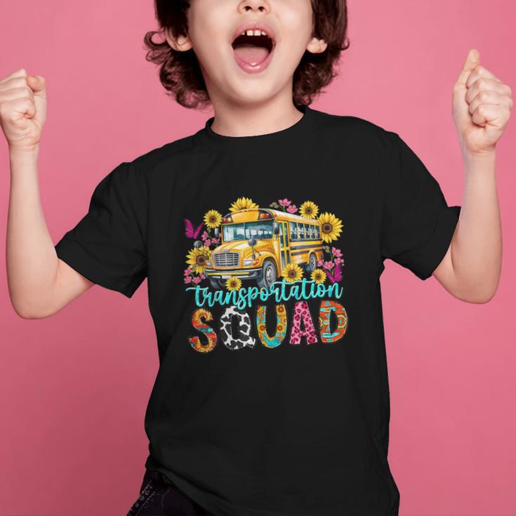 Transportation Squad Driving Bus Driver Back To School Women Graphic Kid T-Shirt Transportation Squad Driving Bus Driver Back To School Women Graphic Kid T-Shirt