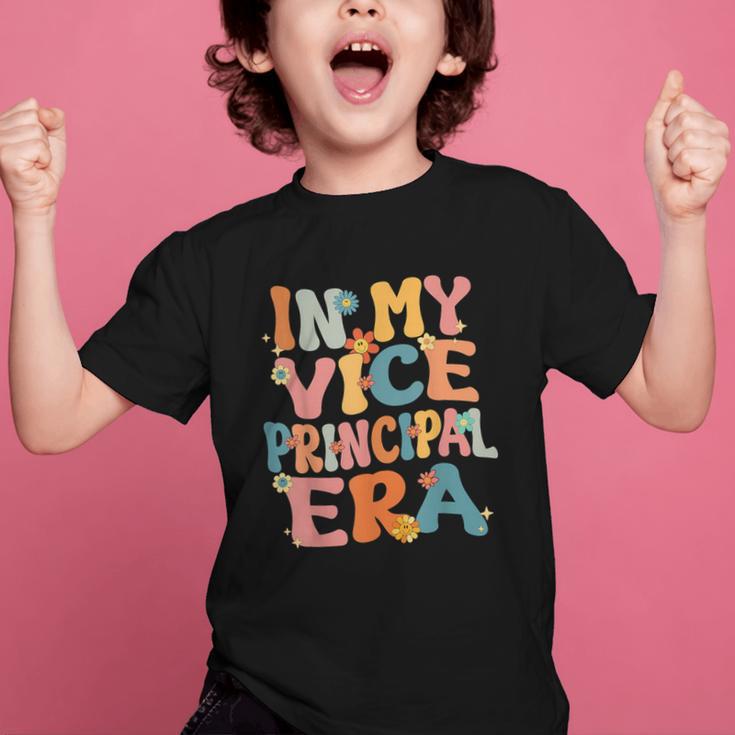 In My Vice Principal Era Groovy Back To School VicePrincipal Graphic Kid T-Shirt In My Vice Principal Era Groovy Back To School VicePrincipal Graphic Kid T-Shirt