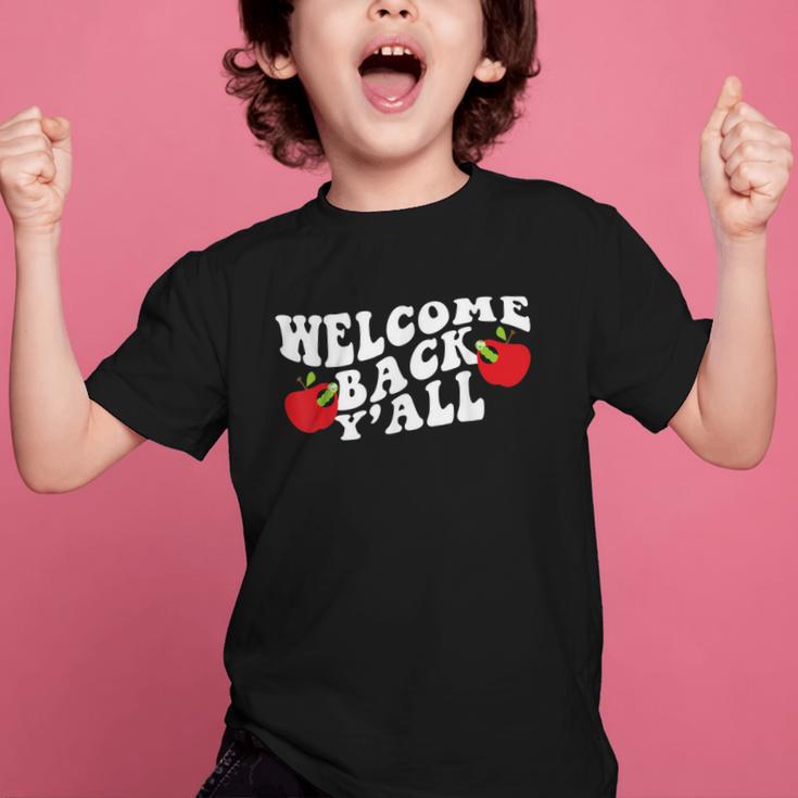 Welcome Back To School Happy First Day Of School 2025 2026 Graphic Kid T-Shirt Welcome Back To School Happy First Day Of School 2025 2026 Graphic Kid T-Shirt