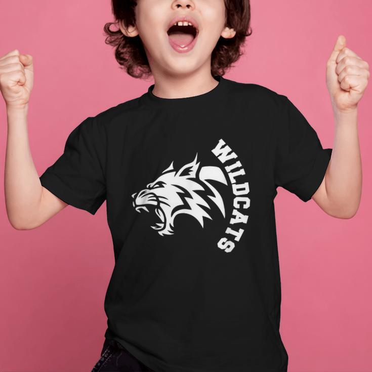 Wildcats High School Spirit Fan Team Back To School Graphic Kid T-Shirt Wildcats High School Spirit Fan Team Back To School Graphic Kid T-Shirt