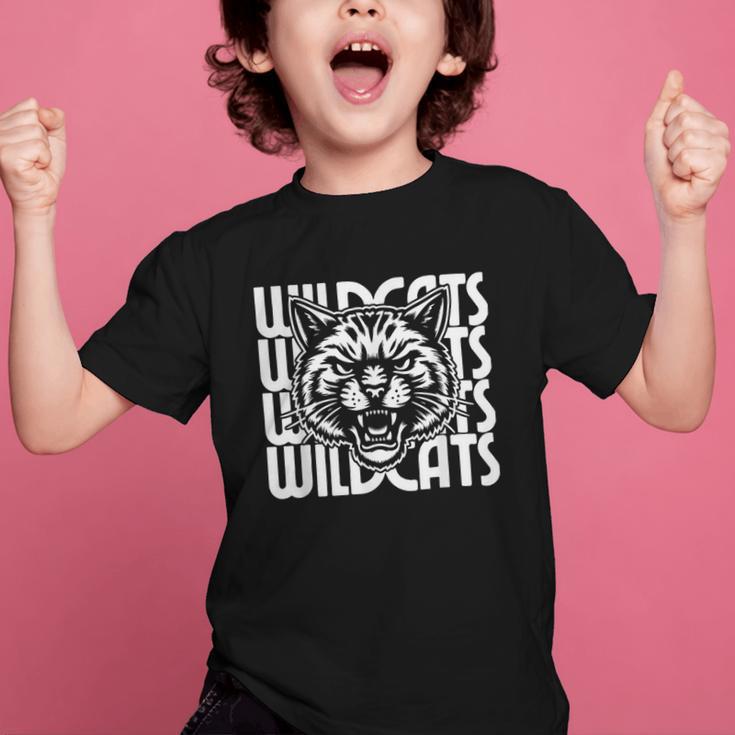 Wildcats School Spirit Team Wildcat Go Back To School Graphic Kid T-Shirt Wildcats School Spirit Team Wildcat Go Back To School Graphic Kid T-Shirt