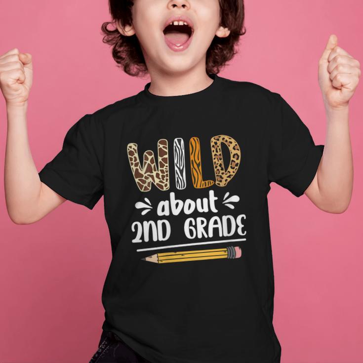 Women's Wild About 2nd Grade Kids Zoo Animal Lover Back To School Graphic Kid T-Shirt Women's Wild About 2nd Grade Kids Zoo Animal Lover Back To School Graphic Kid T-Shirt