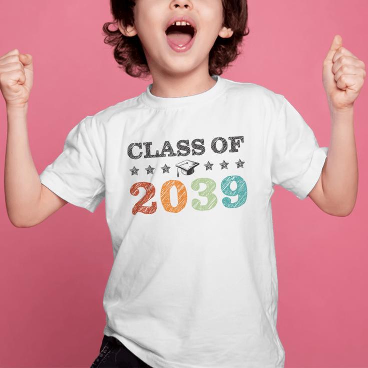Class Of 2039 Grow With Me Back To School Graduation Graphic Kid T-Shirt Class Of 2039 Grow With Me Back To School Graduation Graphic Kid T-Shirt