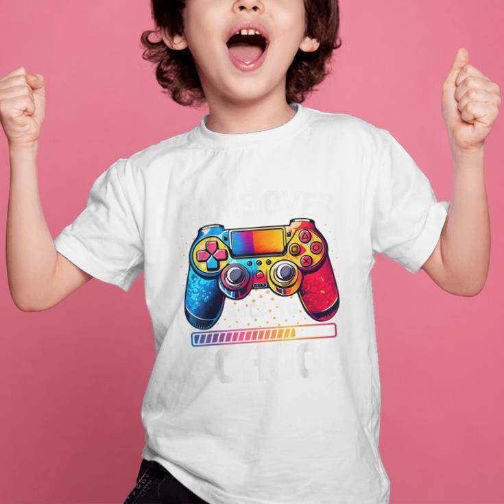 Game Over Back To School Shirt Kids First Day School Graphic Kid T-Shirt Game Over Back To School Shirt Kids First Day School Graphic Kid T-Shirt