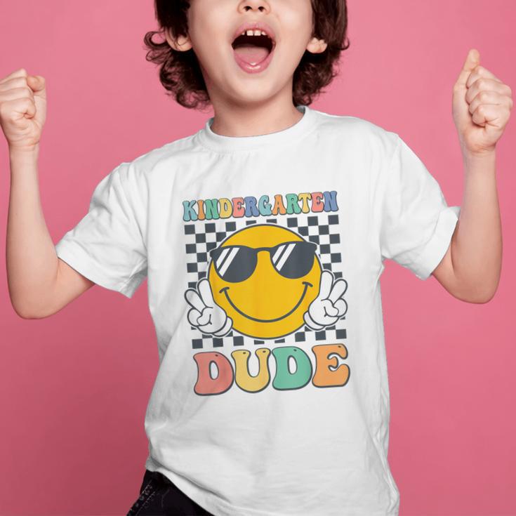 Kindergarten Dude First Day Of Kindergarten Back To School Graphic Kid T-Shirt