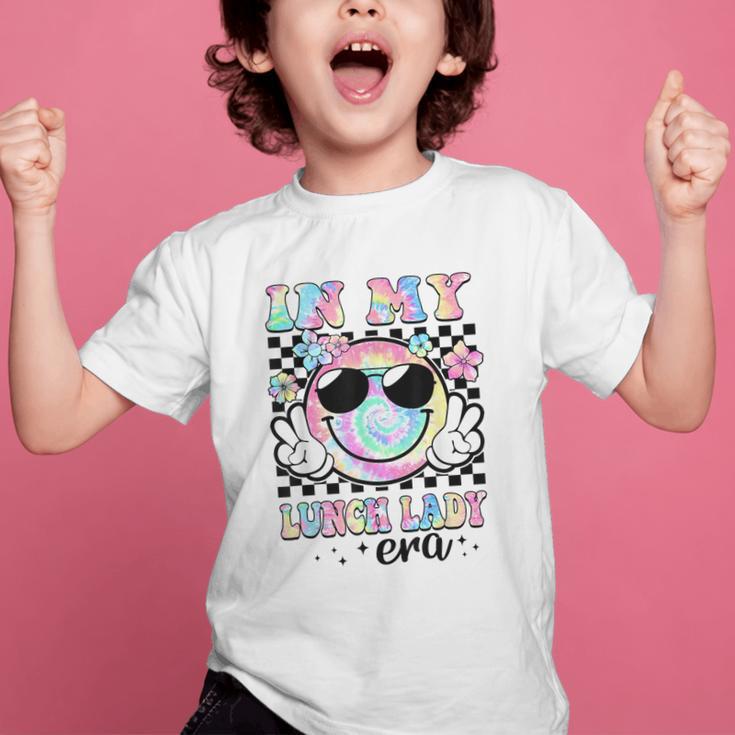 In My Lunch Lady Era Groovy Retro Back To School Graphic Kid T-Shirt In My Lunch Lady Era Groovy Retro Back To School Graphic Kid T-Shirt