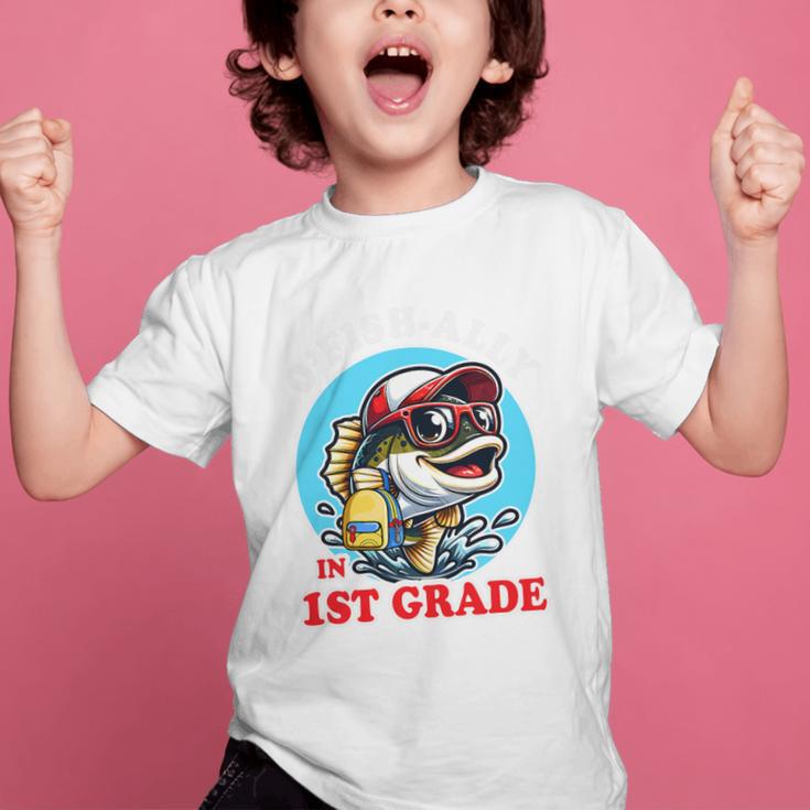 O’Fish-Ally a 1st Grade Mom Back To School Premium Tri-Blend Graphic Kid T-Shirt O’Fish-Ally a 1st Grade Mom Back To School Premium Tri-Blend Graphic Kid T-Shirt