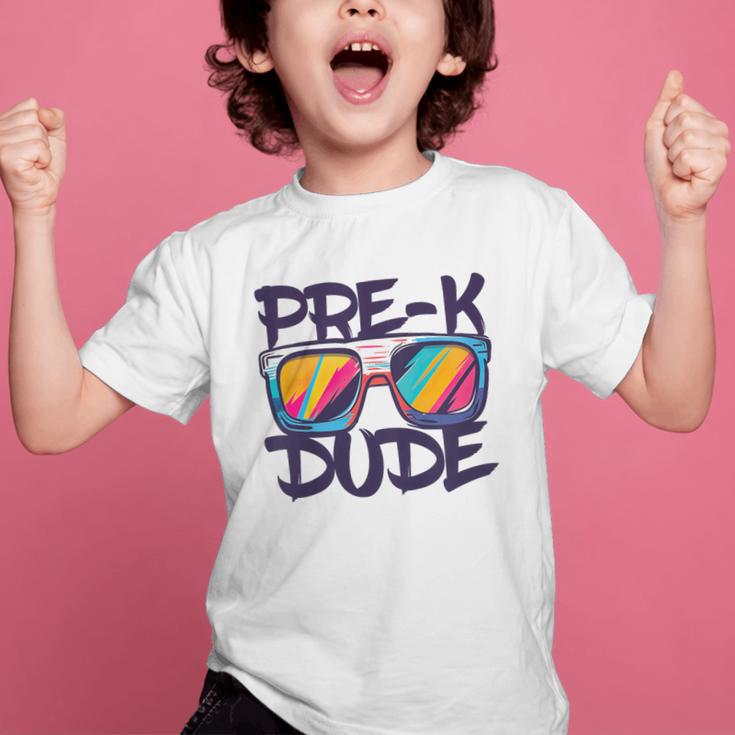 Pre-K Dude Shirt Graduation Back To School PreK Boy Girl Graphic Kid T-Shirt