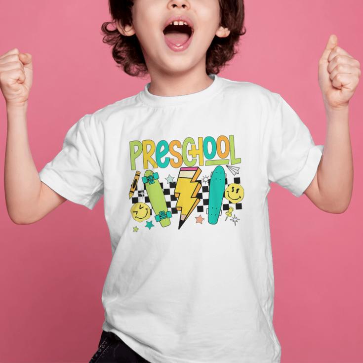 Preschool Skateboard Back To School Boy Girl Kid Graphic Kid T-Shirt Preschool Skateboard Back To School Boy Girl Kid Graphic Kid T-Shirt