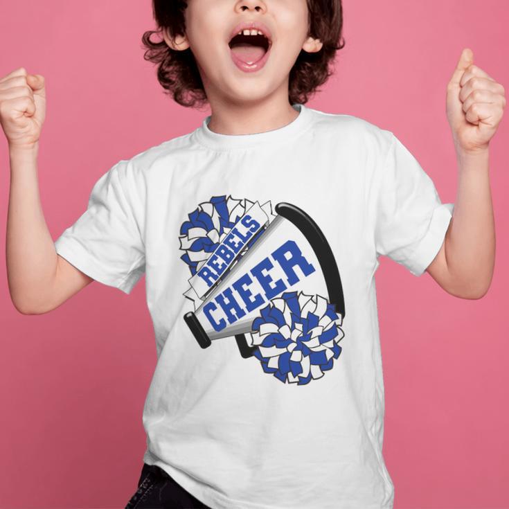 Rebels Cheer Back To School Cheerleading Spirit B Premium Tri-Blend Graphic Kid T-Shirt Rebels Cheer Back To School Cheerleading Spirit B Premium Tri-Blend Graphic Kid T-Shirt
