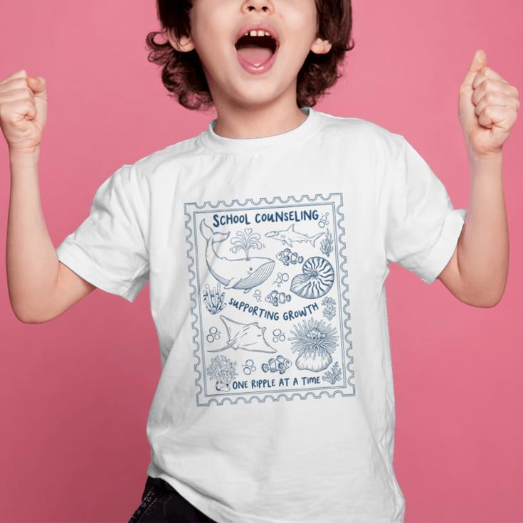 School Counselor Ocean Guidance Counselor Back To School Graphic Kid T-Shirt School Counselor Ocean Guidance Counselor Back To School Graphic Kid T-Shirt