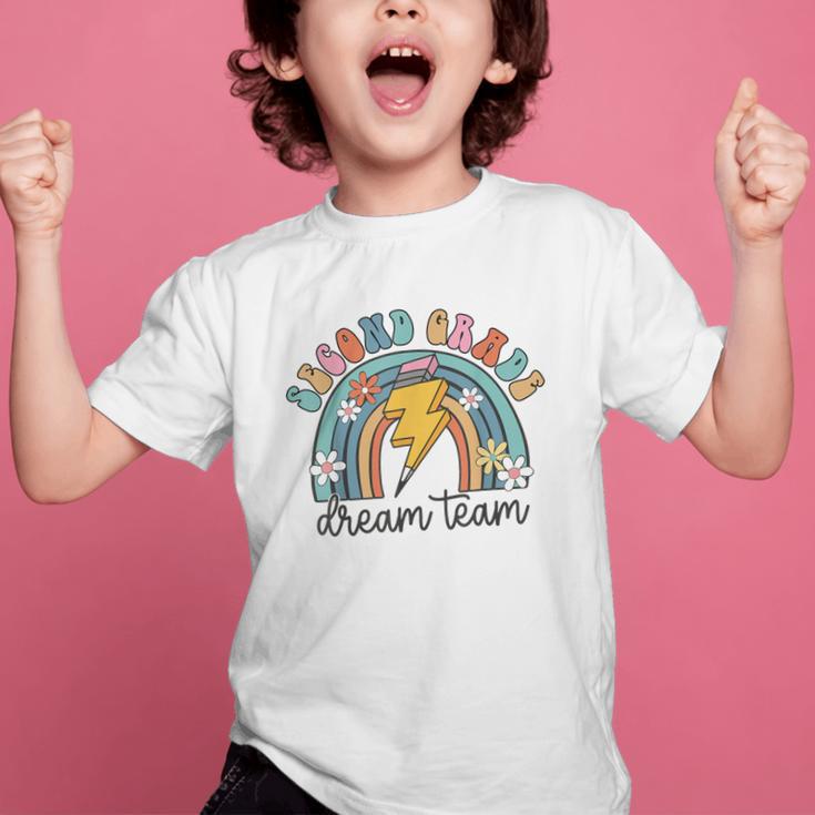 Second Grade Dream Team 1st Day Of 2nd Grade Back To School Graphic Kid T-Shirt Second Grade Dream Team 1st Day Of 2nd Grade Back To School Graphic Kid T-Shirt