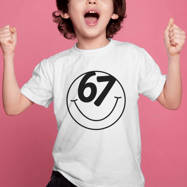 Six Seven Meme Viral Internet Sound 67 Back To School Graphic Kid T-Shirt