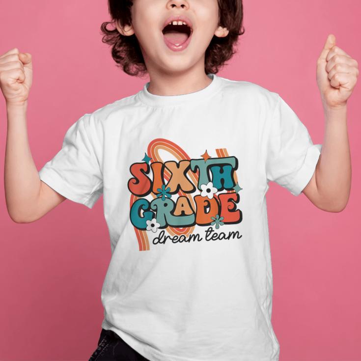 Sixth Grade Dream Team 1st Day Of 6th Grade Back To School Graphic Kid T-Shirt Sixth Grade Dream Team 1st Day Of 6th Grade Back To School Graphic Kid T-Shirt