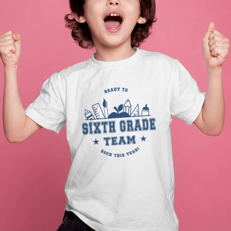 Sixth Grade Team Back To School Graphic Kid T-Shirt
