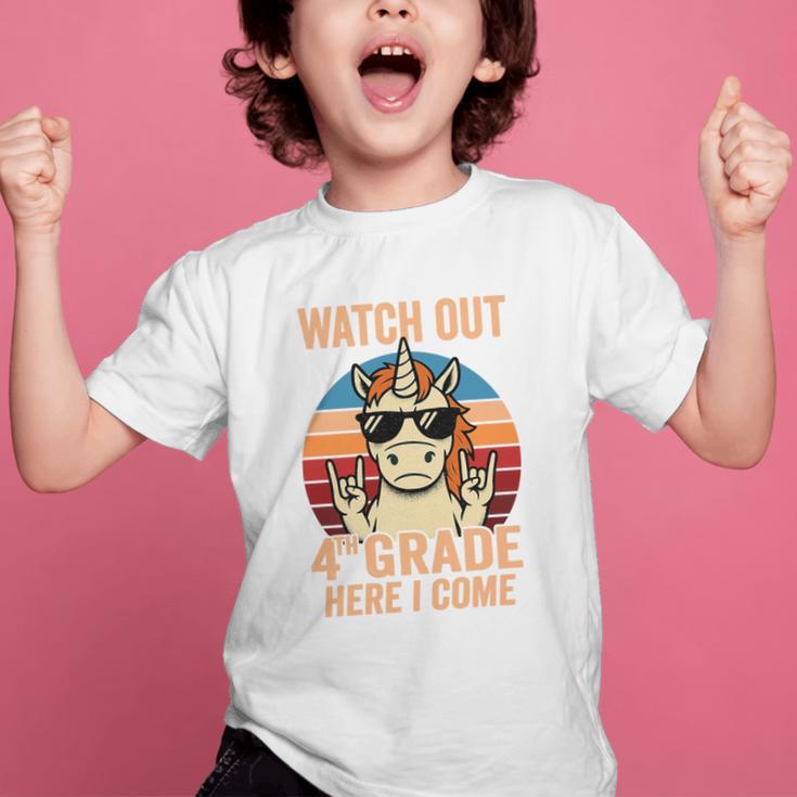 Watch Out Fourth Grade 2026 Back To School 4th Grade Boys Premium Tri-Blend Graphic Kid T-Shirt Watch Out Fourth Grade 2026 Back To School 4th Grade Boys Premium Tri-Blend Graphic Kid T-Shirt