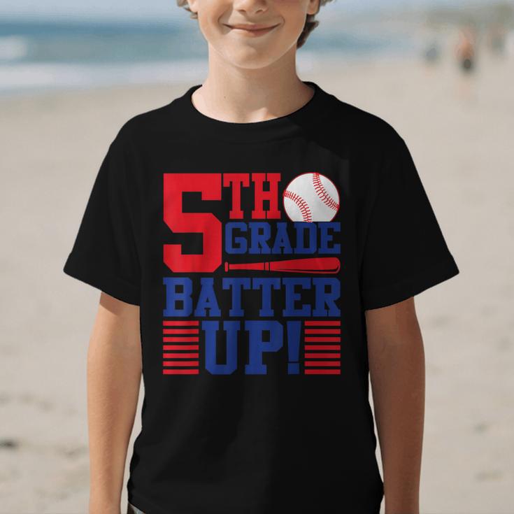 5th Grade Batter Up Back To School Fifth Grade Baseball Boys Graphic Kid T-Shirt 5th Grade Batter Up Back To School Fifth Grade Baseball Boys Graphic Kid T-Shirt