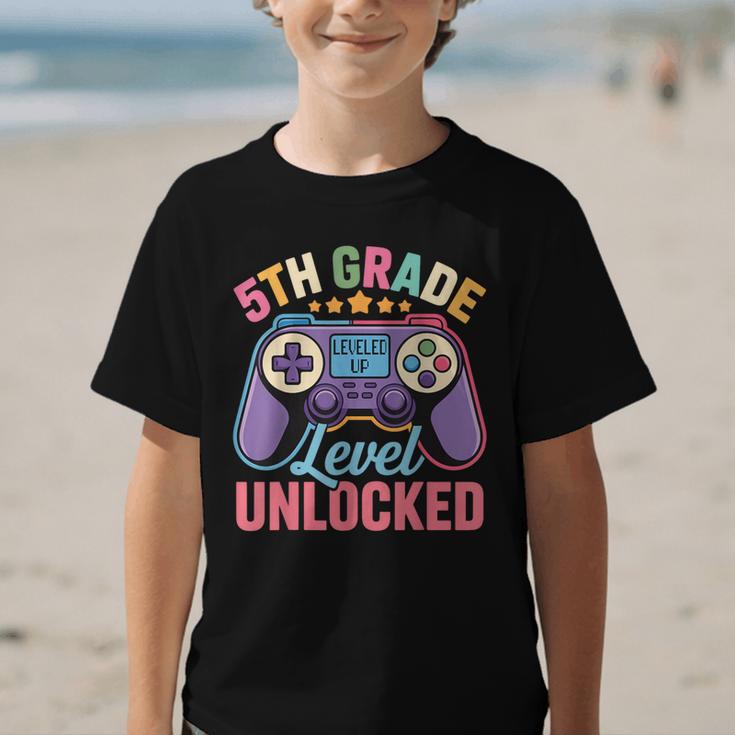 5th Grade Level Unlocked Shirt – Gamer Back To School Graphic Kid T-Shirt 5th Grade Level Unlocked Shirt – Gamer Back To School Graphic Kid T-Shirt