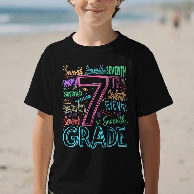 7th Grade Typography Team Seventh Grade Back To School Kids Graphic Kid T-Shirt 7th Grade Typography Team Seventh Grade Back To School Kids Graphic Kid T-Shirt