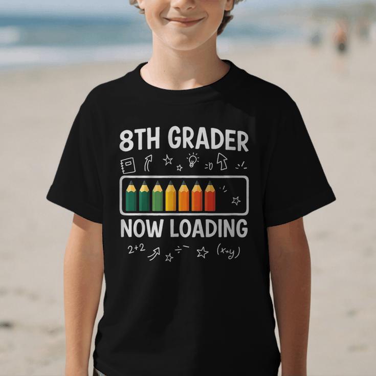 8th Grader Now Loading 8th Grade Back To School T-Shirt Graphic Kid T-Shirt 8th Grader Now Loading 8th Grade Back To School T-Shirt Graphic Kid T-Shirt