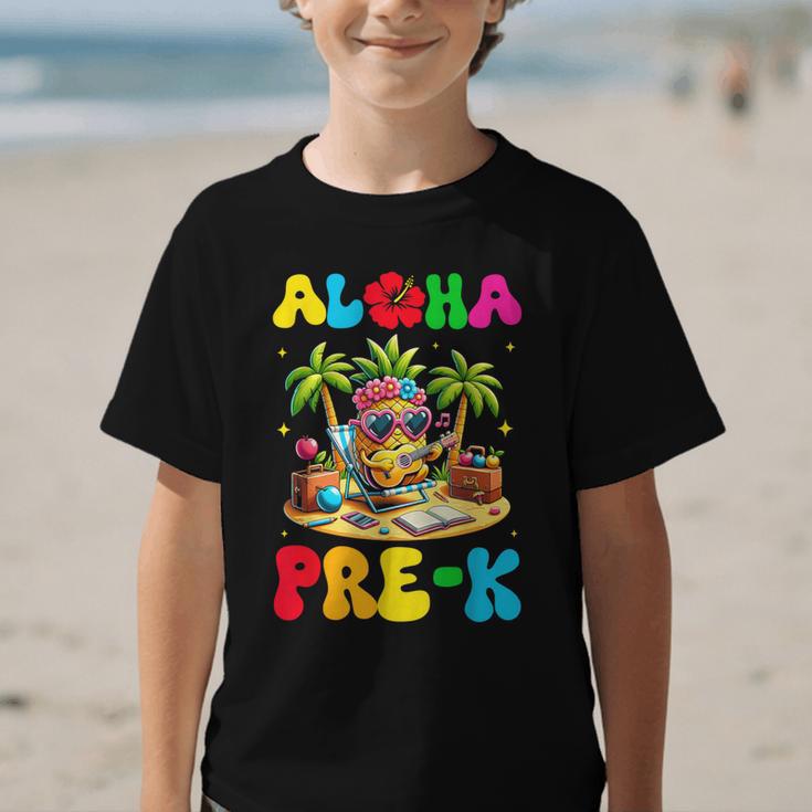 Aloha Pre-K Pineapple Hawaii Back To School Kids Girls Graphic Kid T-Shirt Aloha Pre-K Pineapple Hawaii Back To School Kids Girls Graphic Kid T-Shirt