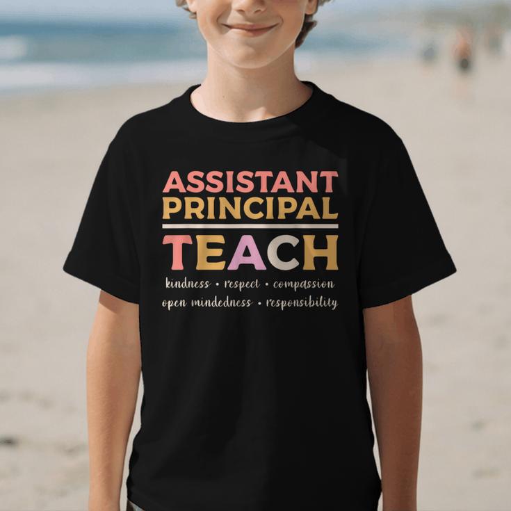 Assistant Principal Back To School Appreciation Principals Graphic Kid T-Shirt Assistant Principal Back To School Appreciation Principals Graphic Kid T-Shirt