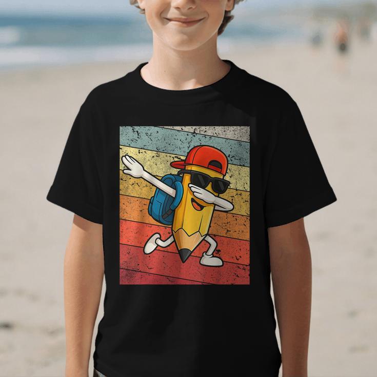 Back To School Dabbing Pencil First Day Boys Kids Graphic Kid T-Shirt Back To School Dabbing Pencil First Day Boys Kids Graphic Kid T-Shirt