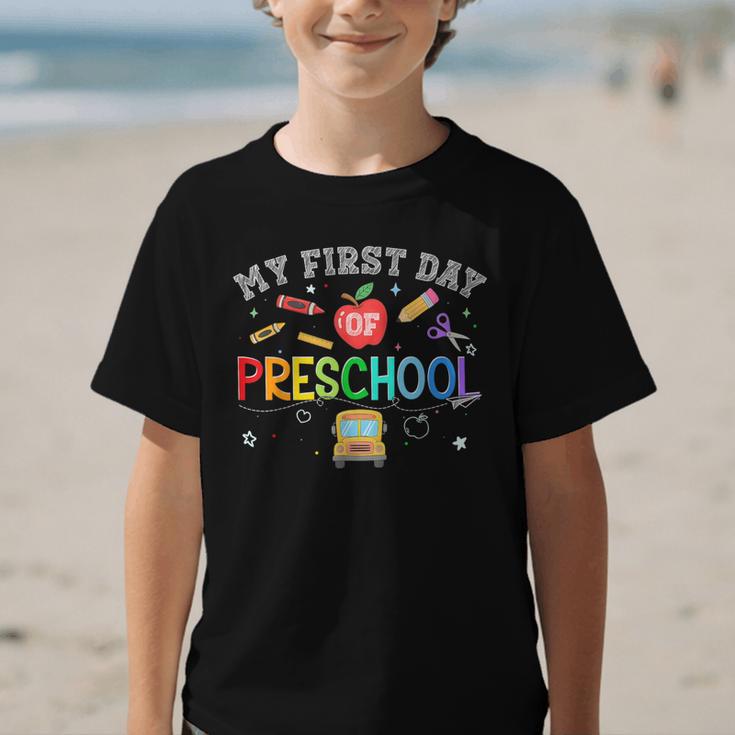 Back To School My First Day Of Pre K Boy Girl Graphic Kid T-Shirt Back To School My First Day Of Pre K Boy Girl Graphic Kid T-Shirt
