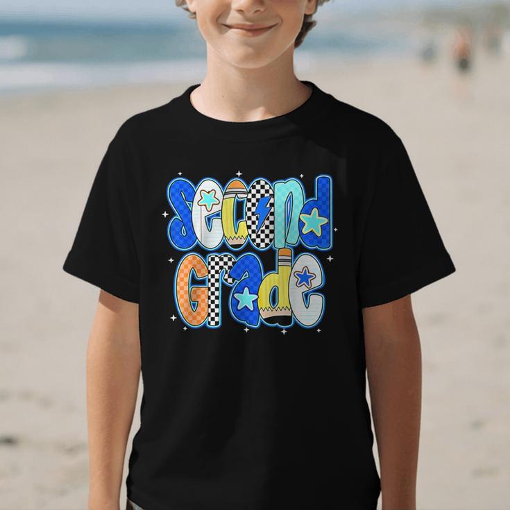 Back To School Hello Second Grade Team 2nd Grade Boy Girl Graphic Kid T-Shirt Back To School Hello Second Grade Team 2nd Grade Boy Girl Graphic Kid T-Shirt