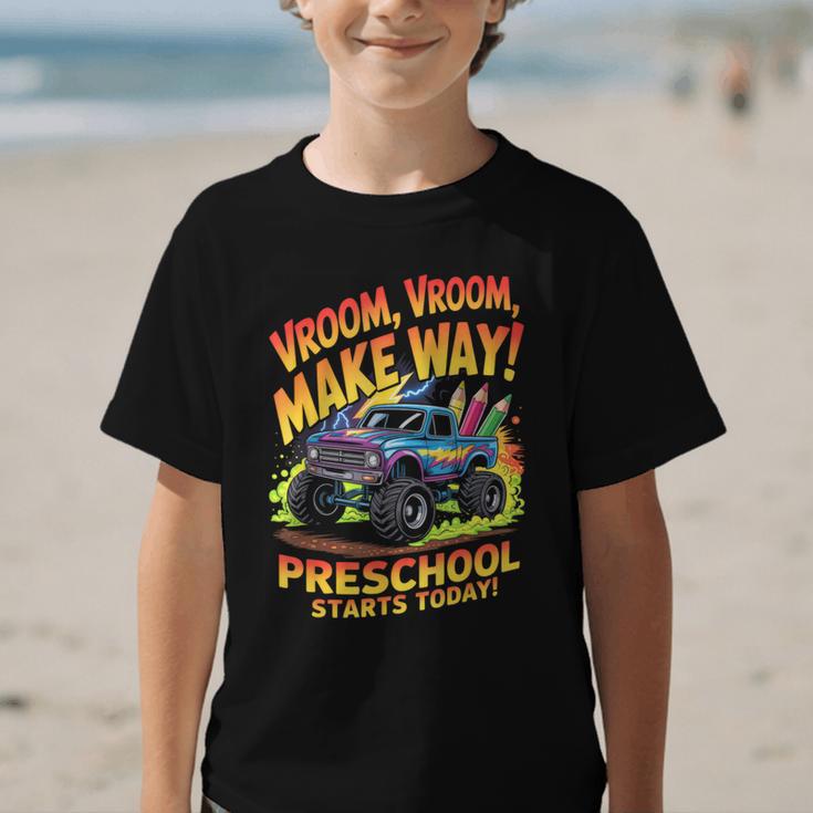 Back To School Preschool Pre-K Monster Truck First Day Boys Graphic Kid T-Shirt Back To School Preschool Pre-K Monster Truck First Day Boys Graphic Kid T-Shirt