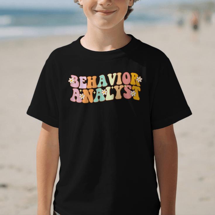 Behavior Analyst Fun Back To School Appreciation Graphic Kid T-Shirt