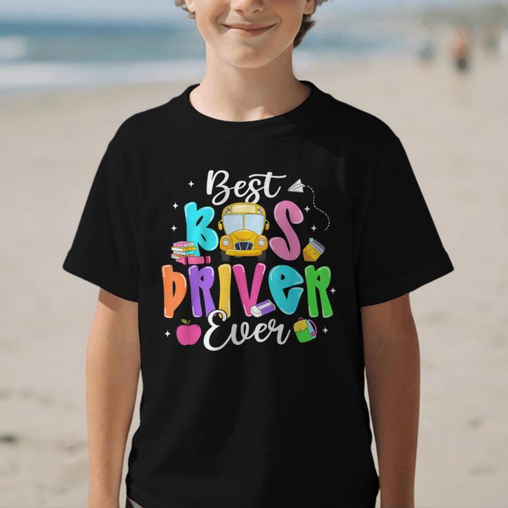 Best Bus Driver Ever Back To School Graphic Kid T-Shirt